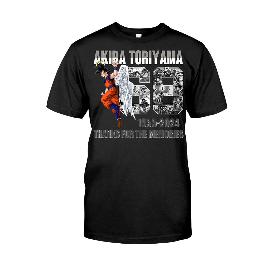 Angel Goku Thank You For The Memories - Seven Balls T-shirt And Hoodie