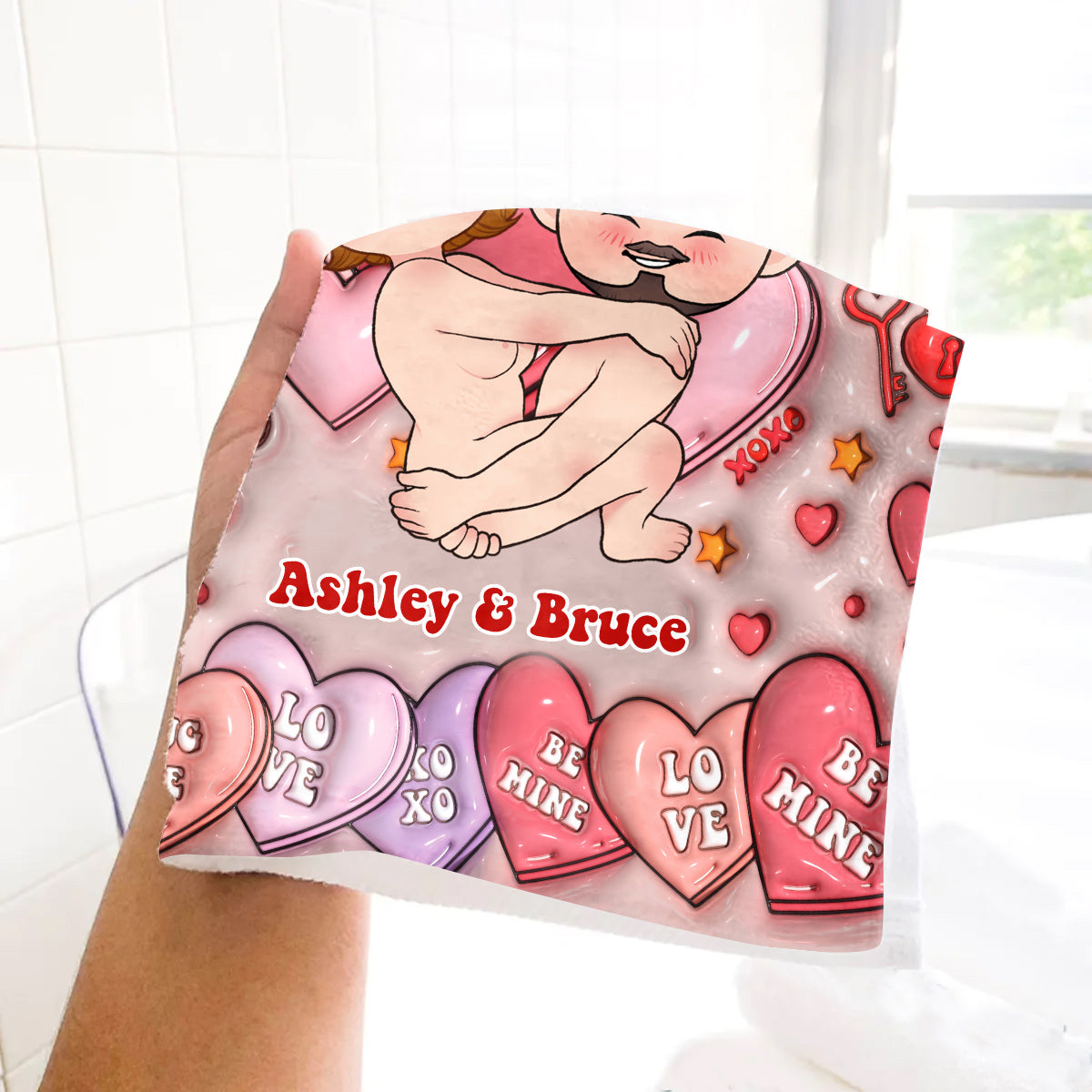 Cum Rag - Personalized Couple Towel