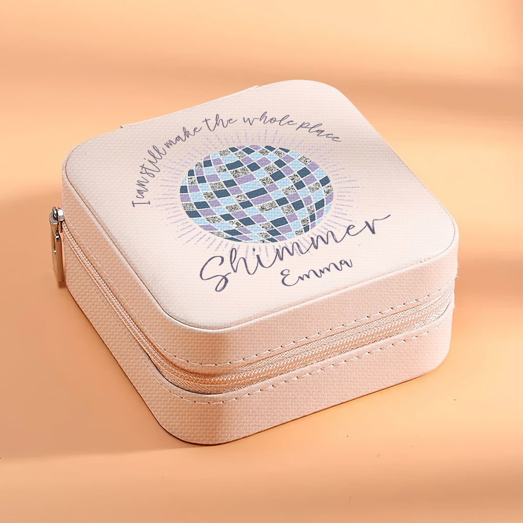 Make The Whole Place Shimmer - Personalized Tay-tay Lover Jewelry Box