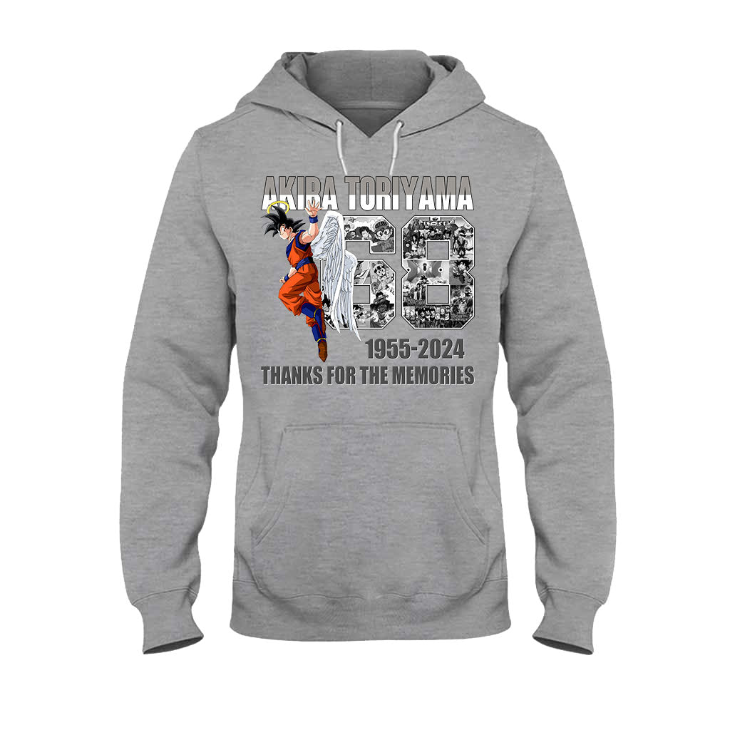 Angel Goku Thank You For The Memories - Seven Balls T-shirt And Hoodie