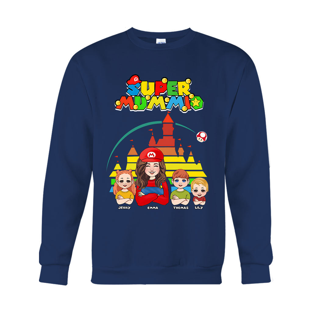 Super Mommio - Personalized Super Plumber T-shirt And Hoodie