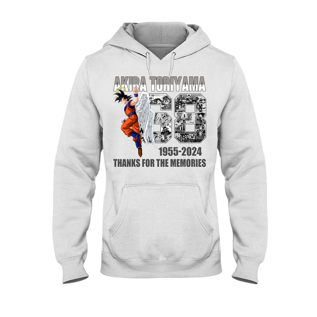 Angel Goku Thank You For The Memories - Seven Balls T-shirt And Hoodie