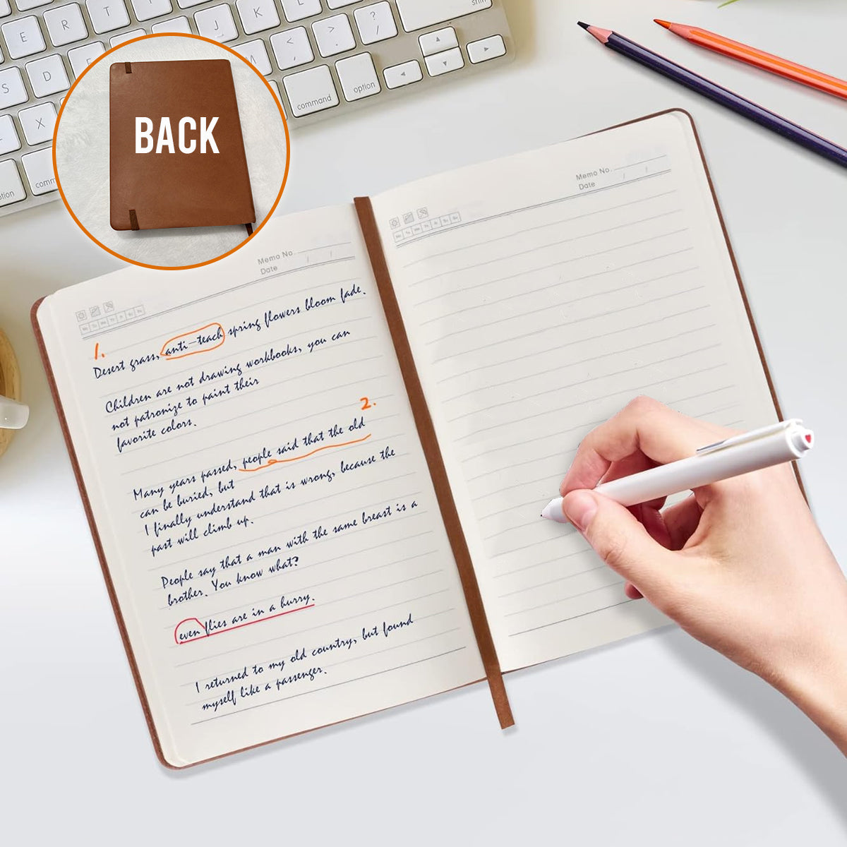 Our Adventure Book - Personalized Couple Leather Journal