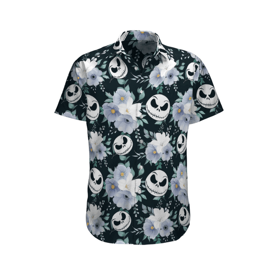 Floral Pattern Nightmare Hawaiian Shirt 0224