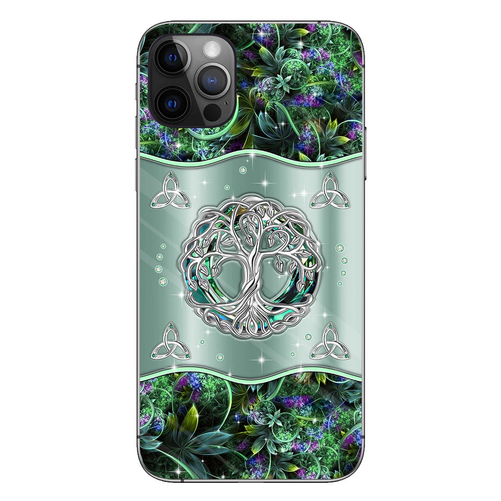 Irish Tree Of Life Celtic Knot - Irish Phone Case With 3D Pattern Print