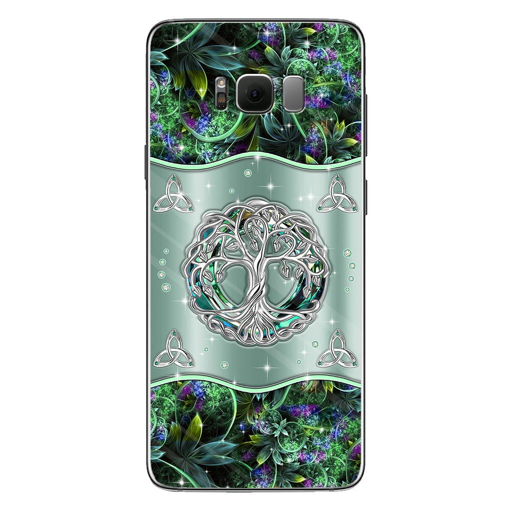 Irish Tree Of Life Celtic Knot - Irish Phone Case With 3D Pattern Print