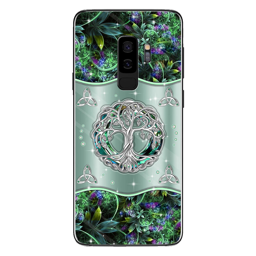 Irish Tree Of Life Celtic Knot - Irish Phone Case With 3D Pattern Print